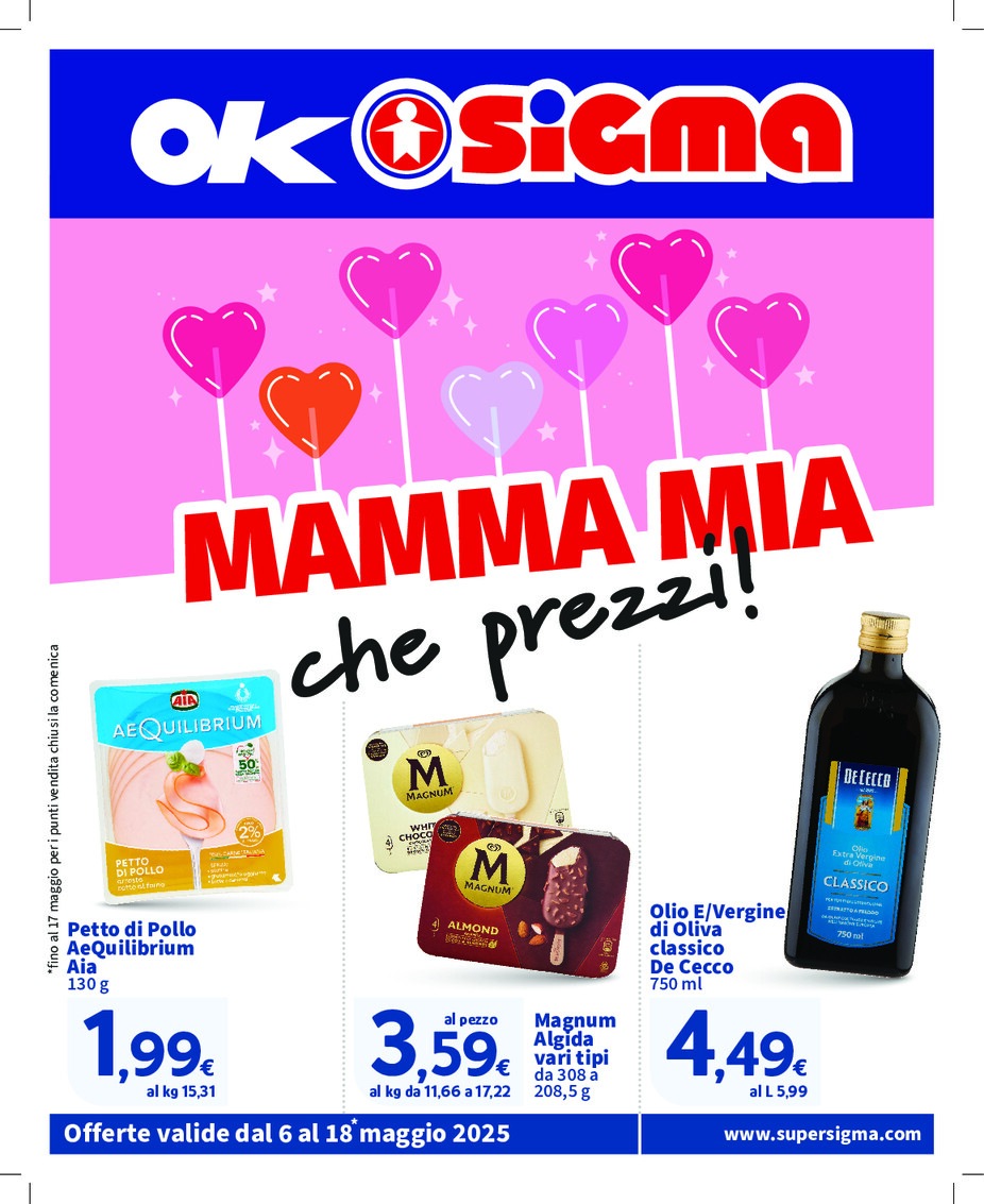 Volantino promozioni<br>dal 5 al 18 maggio 2025